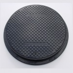 Lightweight Composite Manhole Cover 600mm Clear Opening Load Rated to D400 CC0600B125